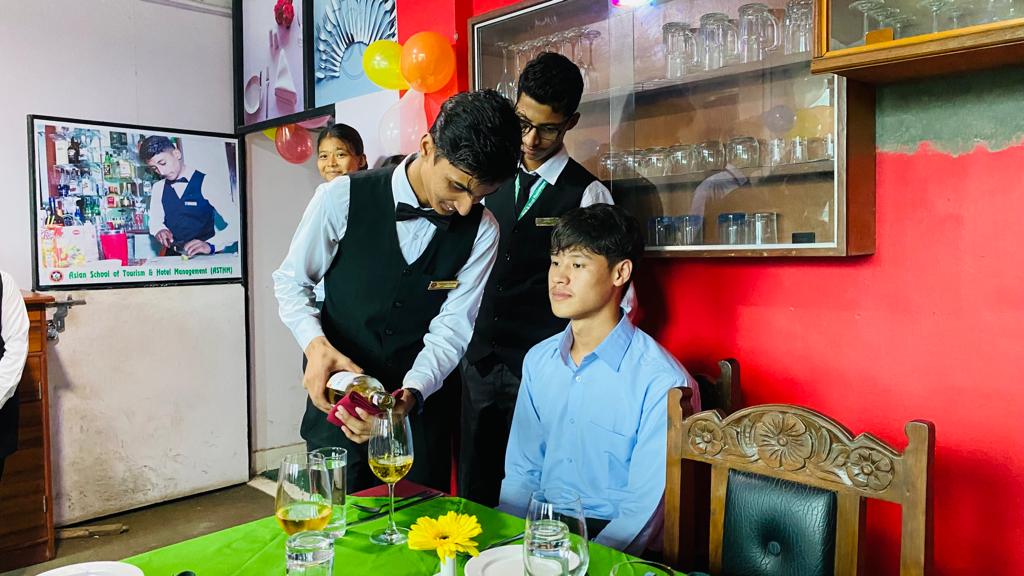 F & B service